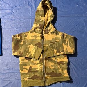 Garanimals Green and Brown Camouflage Hoodie